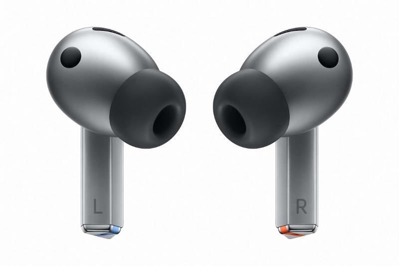 Samsung Galaxy Buds 3 Pro Rückansicht mit L/R Markierung