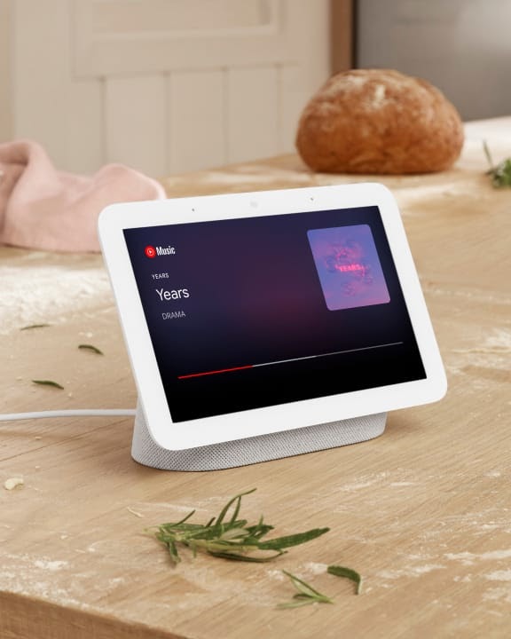 Google Nest Hub YouTube Music Wiedergabe