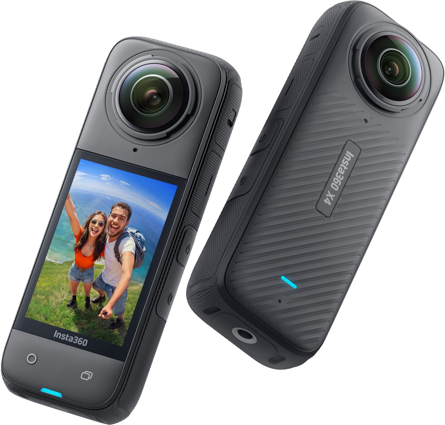 Insta360 X4 Vorder- und Rückseite