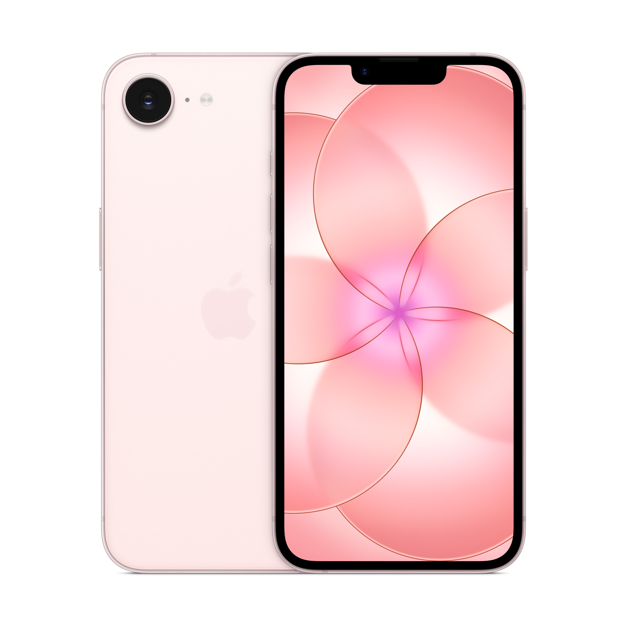 Apple iPhone 17e in Soft Pink