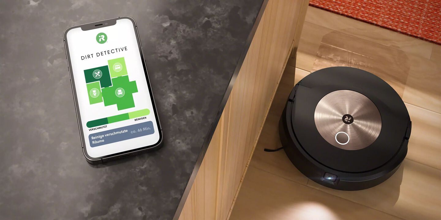 iRobot Roomba Combo j9+ Dirt Detective Funktion