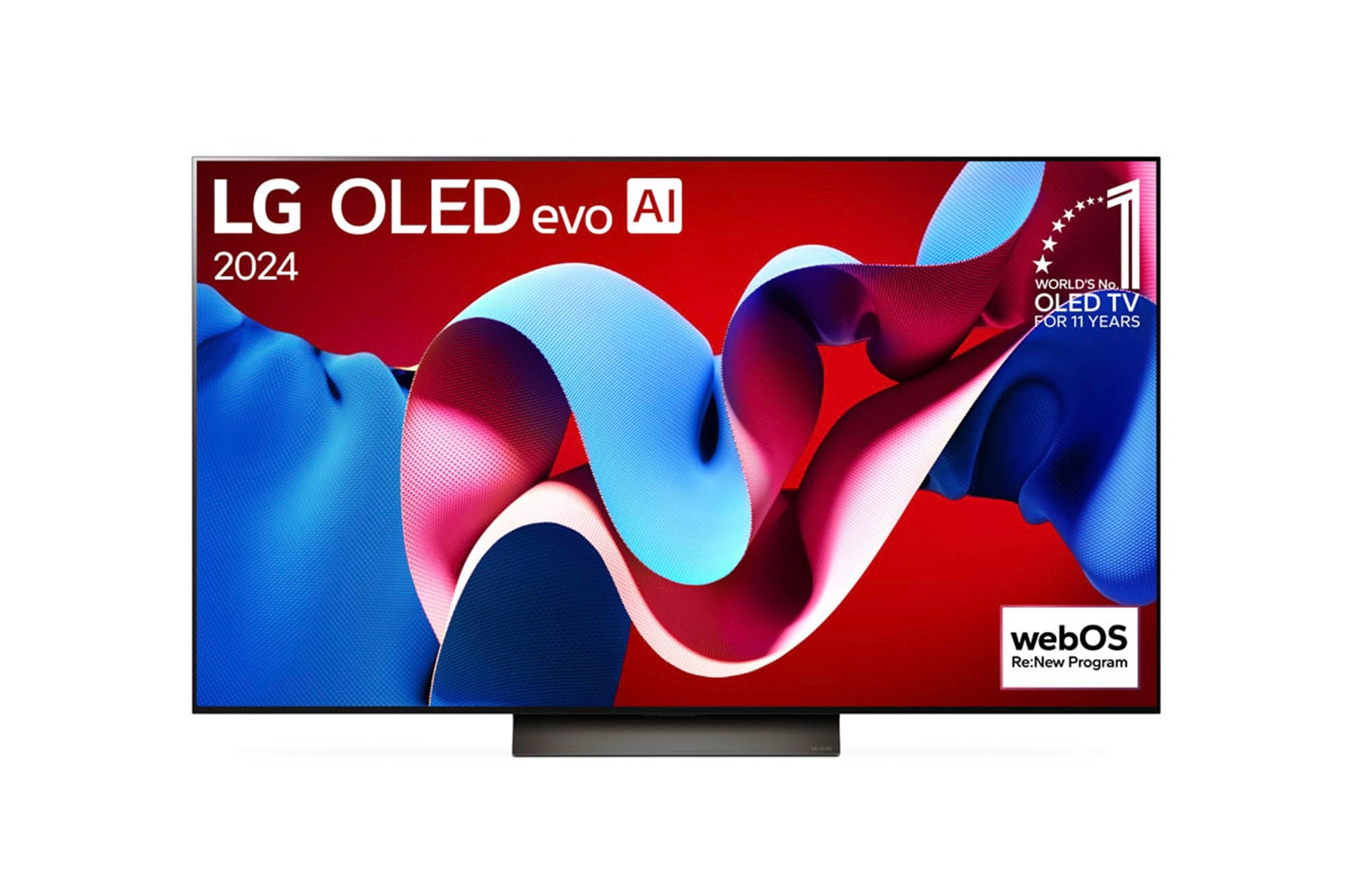 LG OLED evo C4 Frontansicht