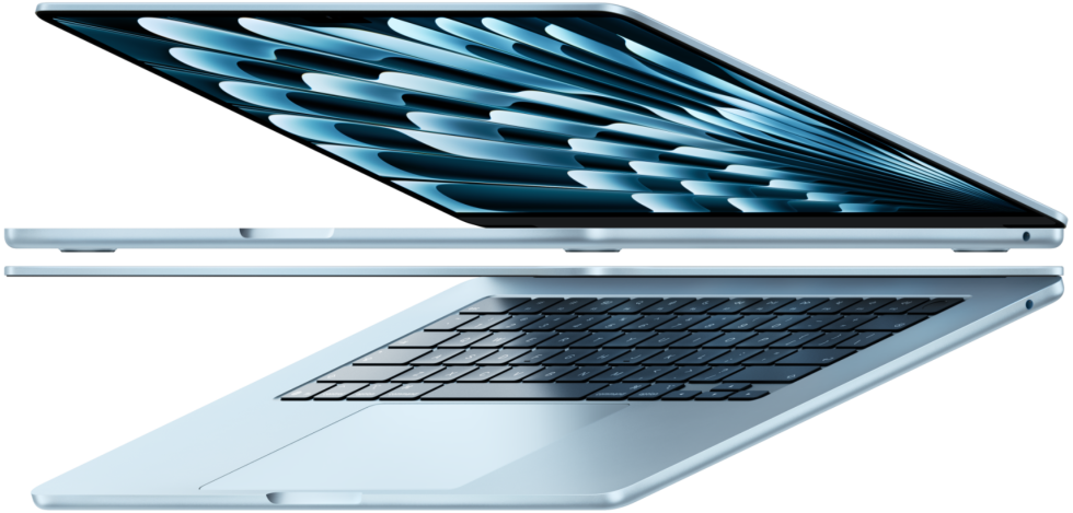 Apple MacBook Air M4 in Himmelblau