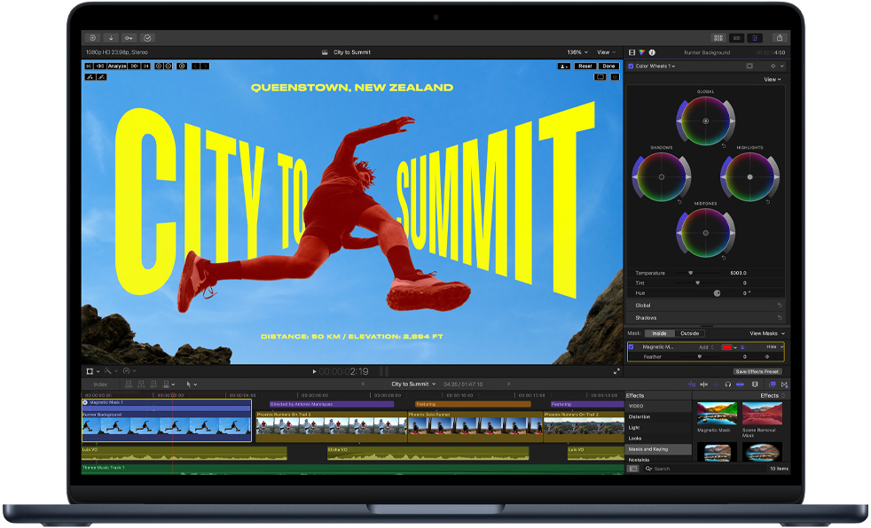 MacBook Air M4 Performance Videobearbeitung