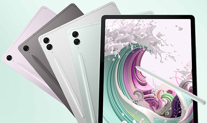 Samsung Galaxy Tab S9 FE Rückseite
