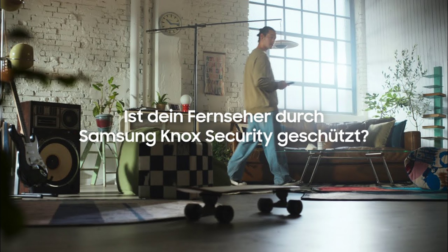 Samsung QN95D im modernen Wohnzimmer