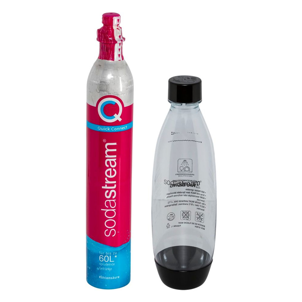 SodaStream Art Quick Connect CO2-Zylinder und Flasche