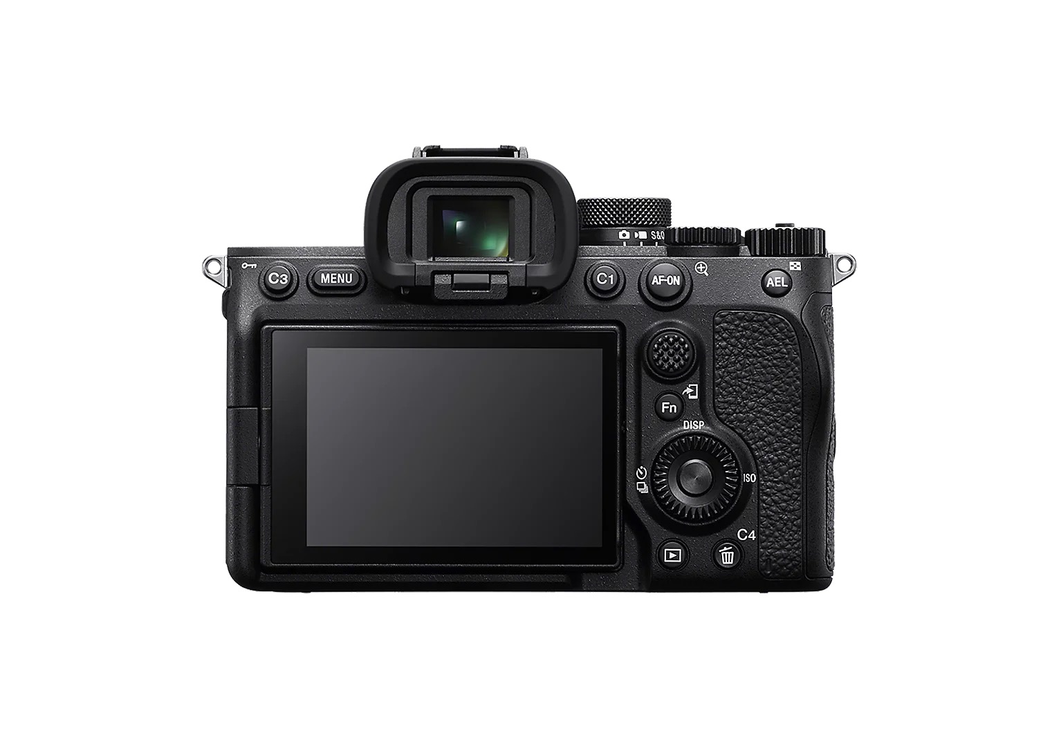 Sony Alpha 7 IV Rückseite mit Display