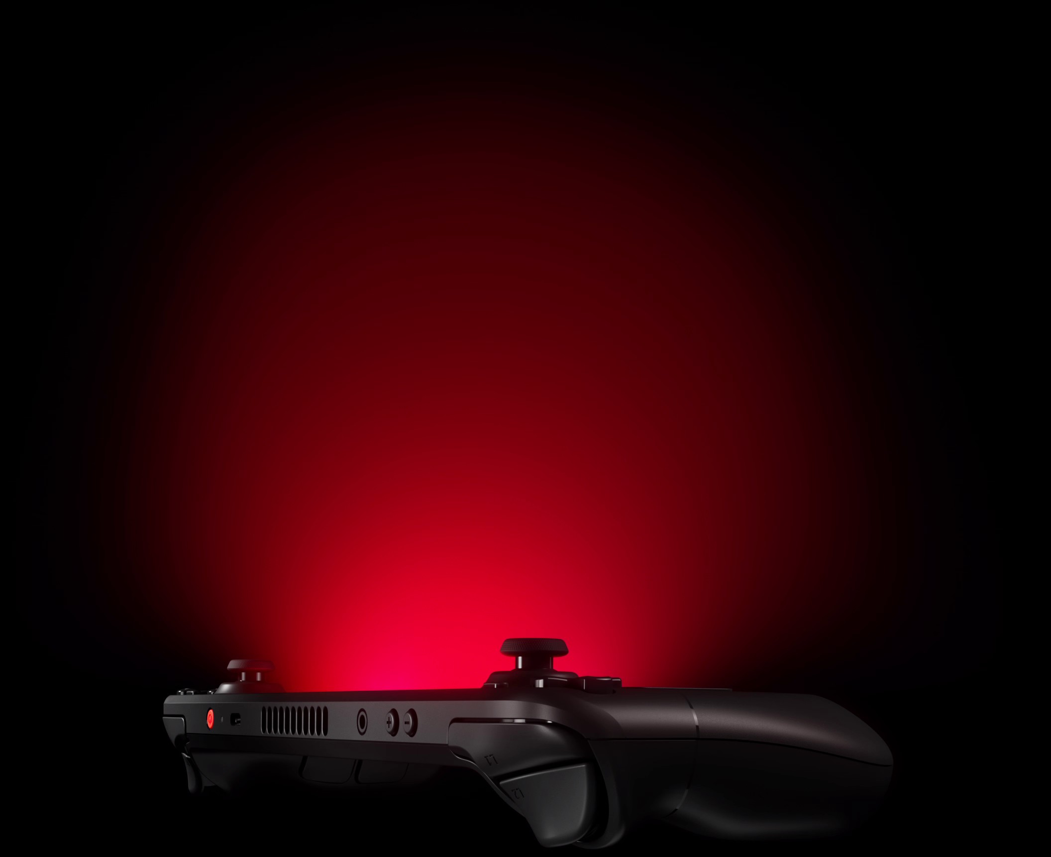 Steam Deck OLED dramatische Beleuchtung