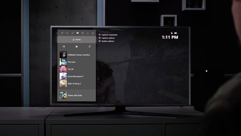 Xbox Series X Quick Resume auf dem TV