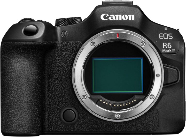 Canon EOS R6 Mark III Systemkamera - Frontansicht