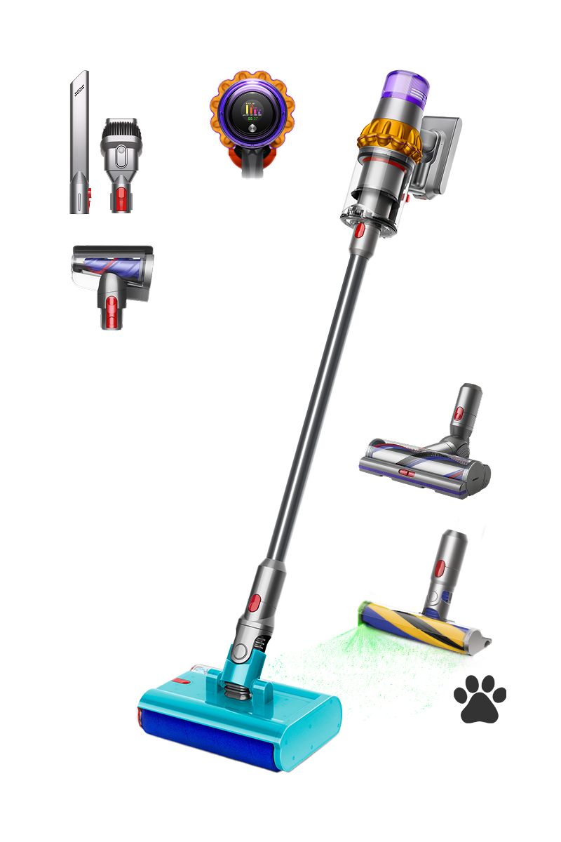 Dyson V15s Detect Submarine Laser Dust Detect