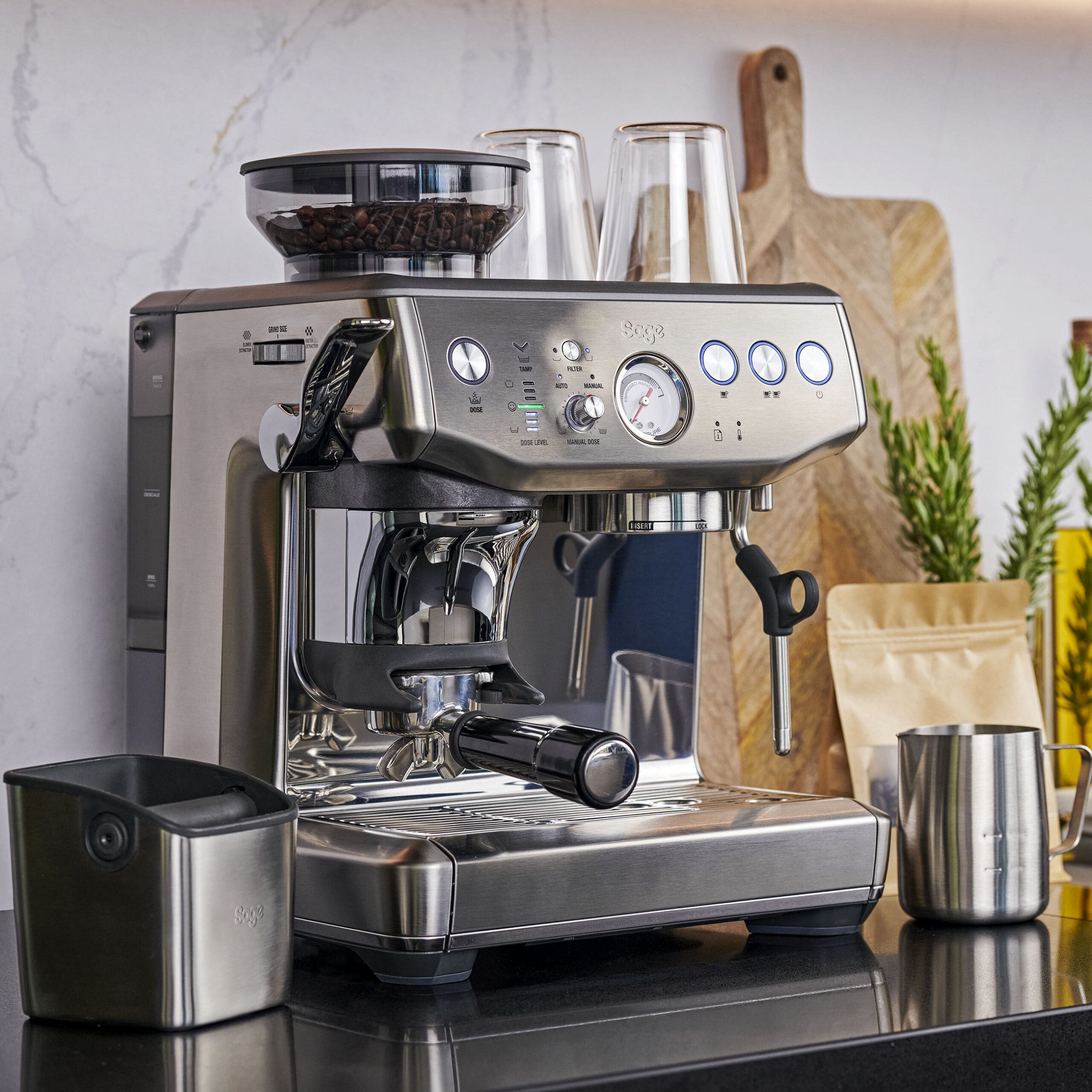 Sage Barista Express Impress in der Küche